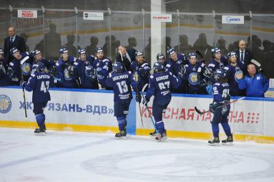 ХК «Рязань-ВДВ» завершил заключительную домашнюю серию победой над «Омскими Крыльями»
